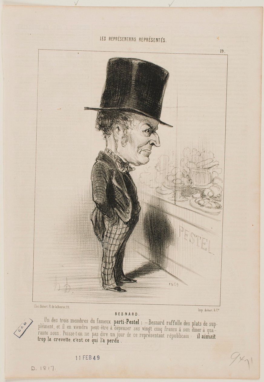 Besnard af Honoré Daumier
