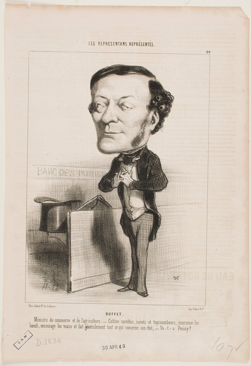 Buffet af Honoré Daumier