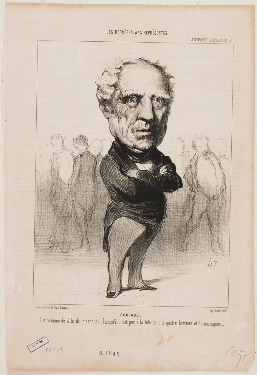 Bugeaud af Honoré Daumier