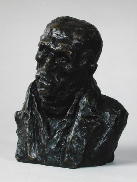 Buste af Francois-Pierre-Guillaume Guizot (1787-1874) 1833 (bronze) af Honoré Daumier