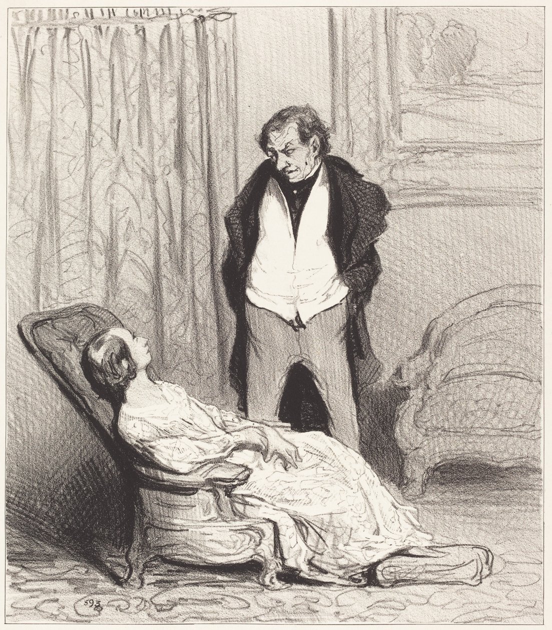 Æske gulerod af Honoré Daumier