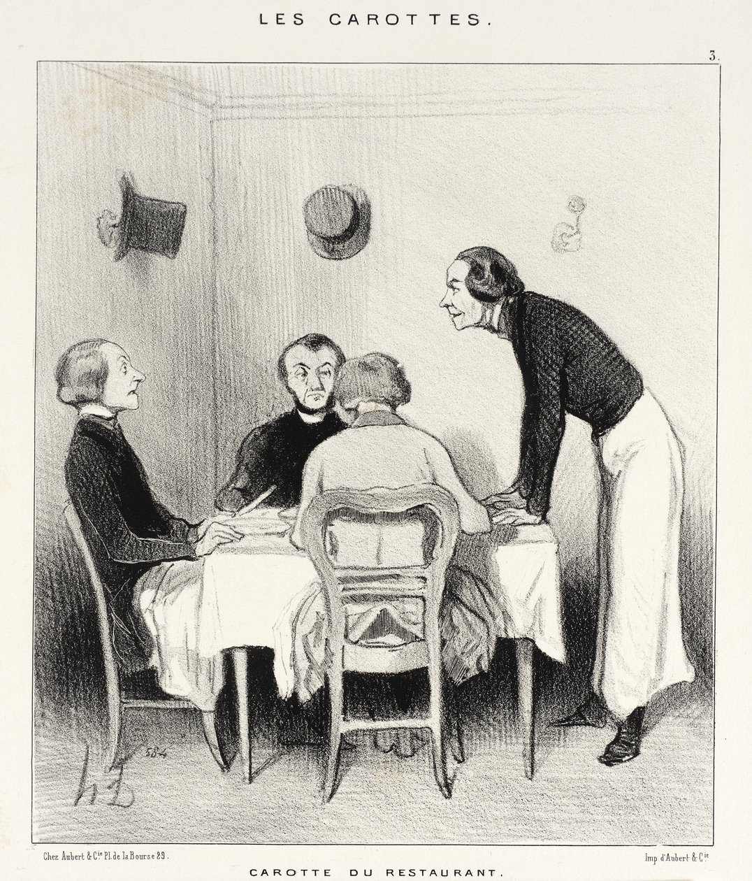 Gulerod fra restauranten af Honoré Daumier