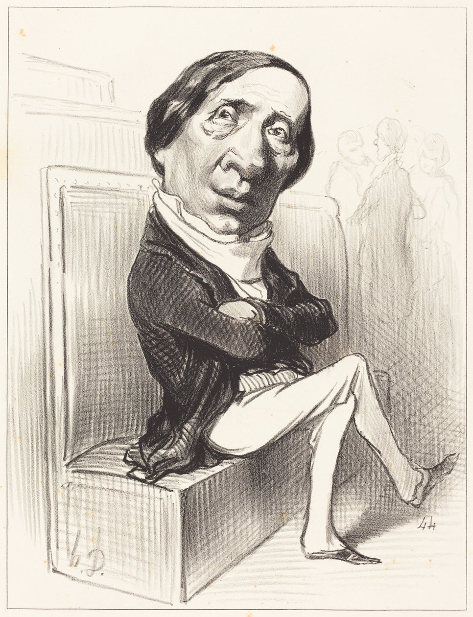 Charles Dupin af Honoré Daumier