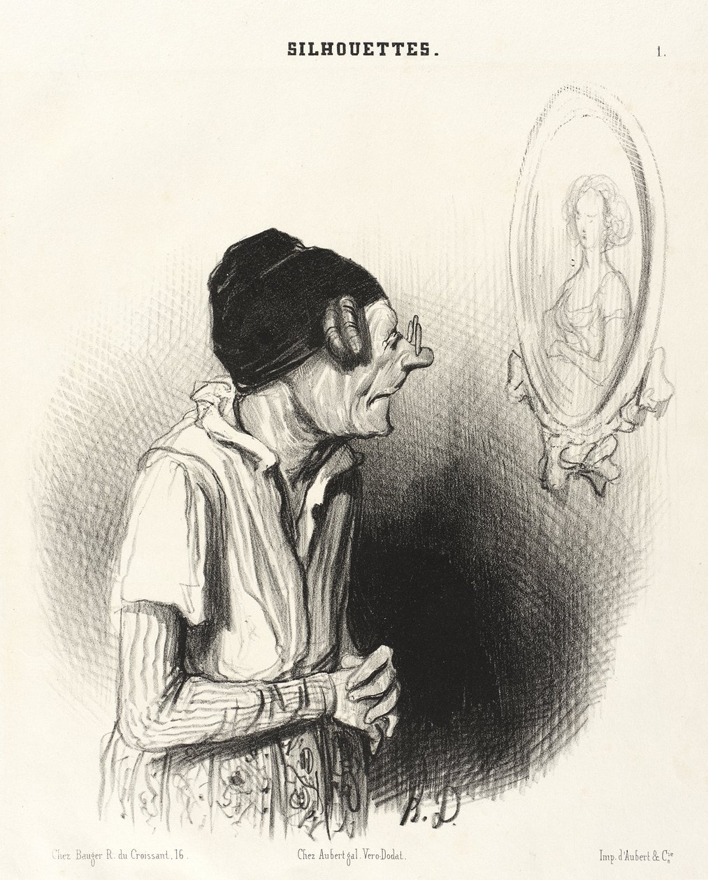 Hvor jeg dog fortryder det... af Honoré Daumier