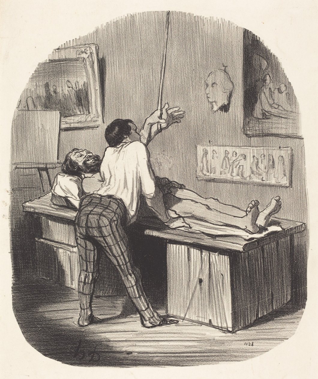 Hvad, Saint-Gervais har taget dette... af Honoré Daumier