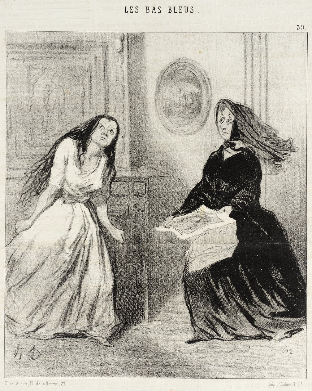 Hvad! Endnu en karikatur om os... af Honoré Daumier