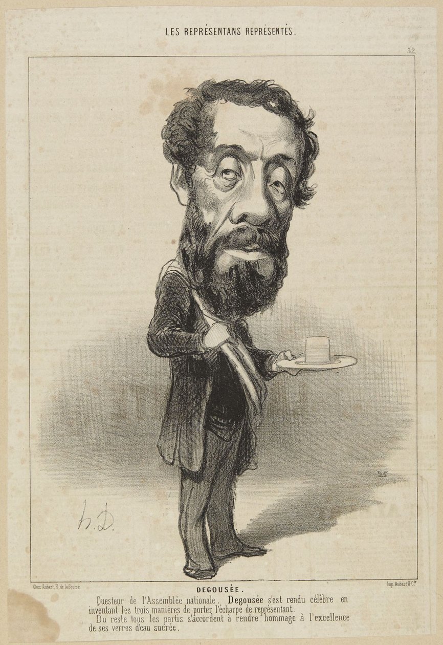 Dégoussé af Honoré Daumier