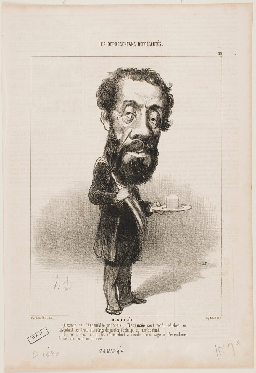Den usoignerede kvinde af Honoré Daumier