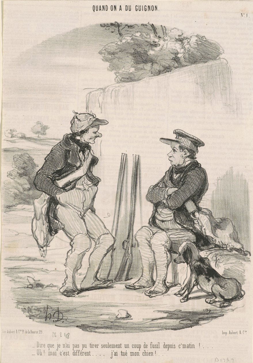 At sige, at jeg ikke kunne skyde ... af Honoré Daumier