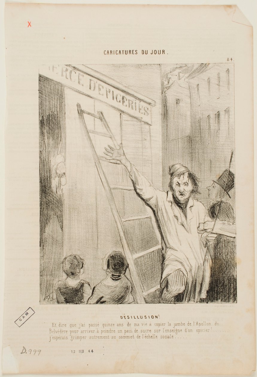 Desillusion! af Honoré Daumier