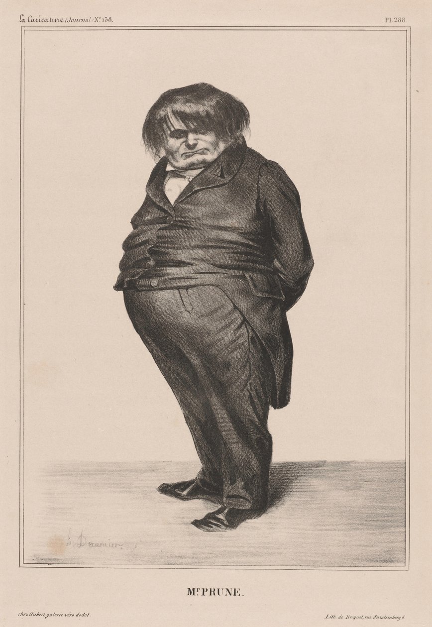 Doktor Prunelle af Honoré Daumier
