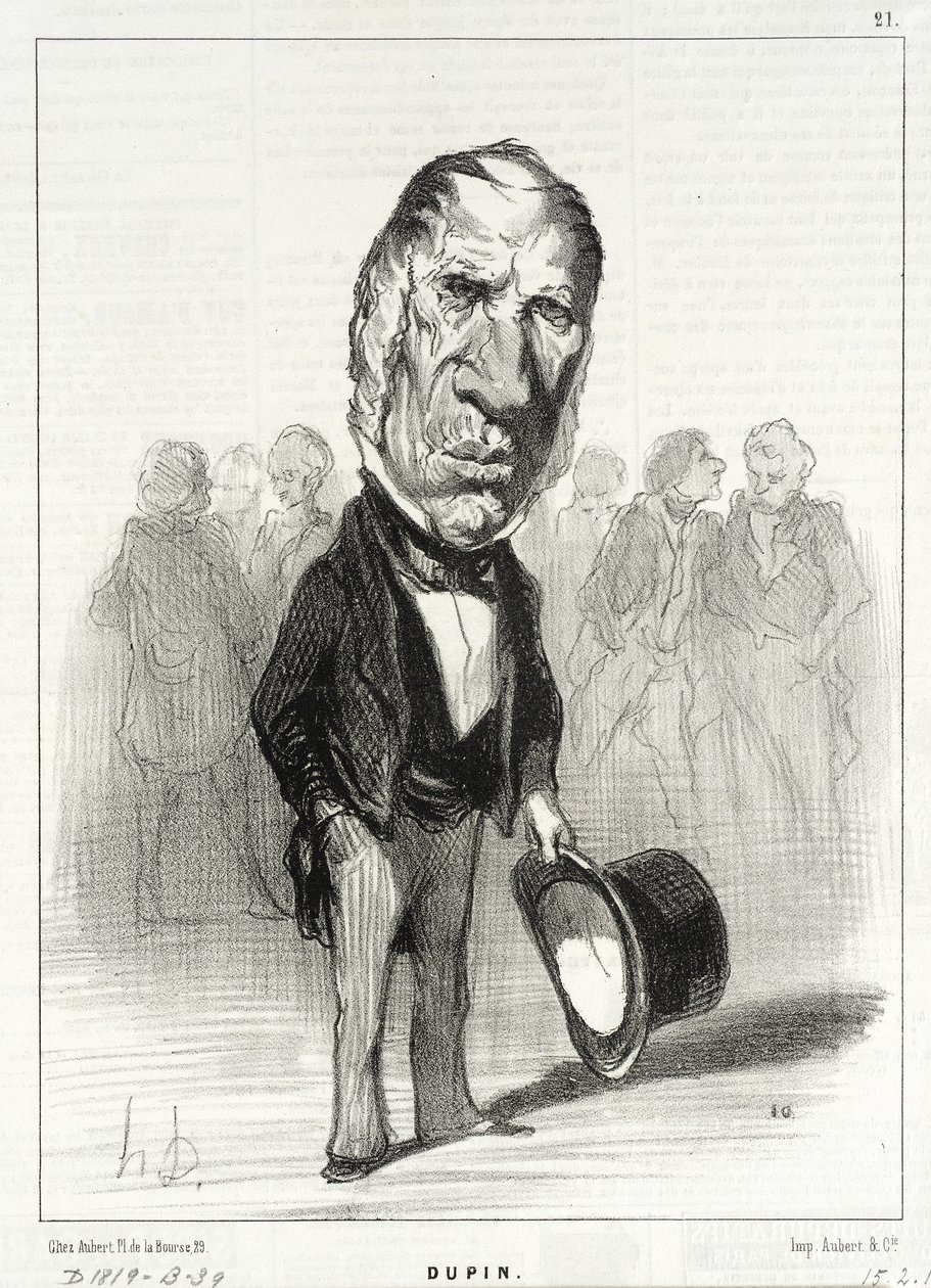 Dupin af Honoré Daumier