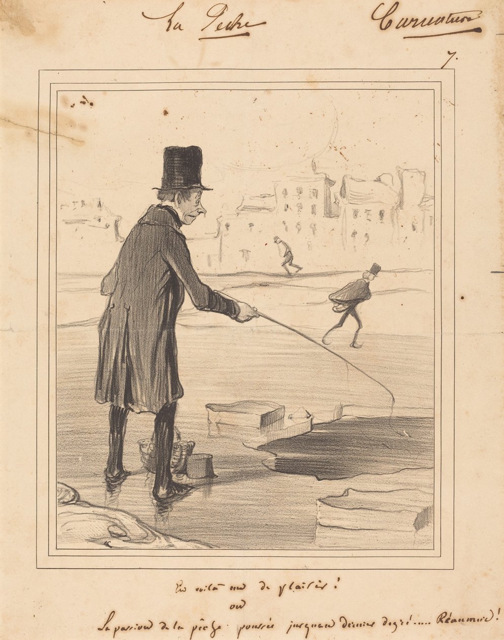 Se, der er en, der morer sig! af Honoré Daumier