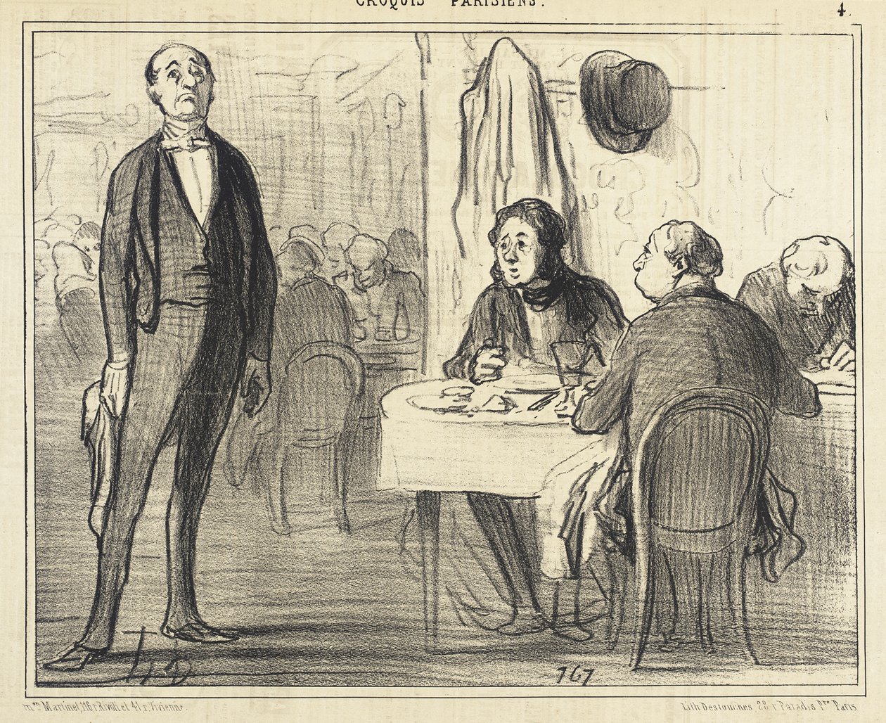 Er det drengen?... af Honoré Daumier