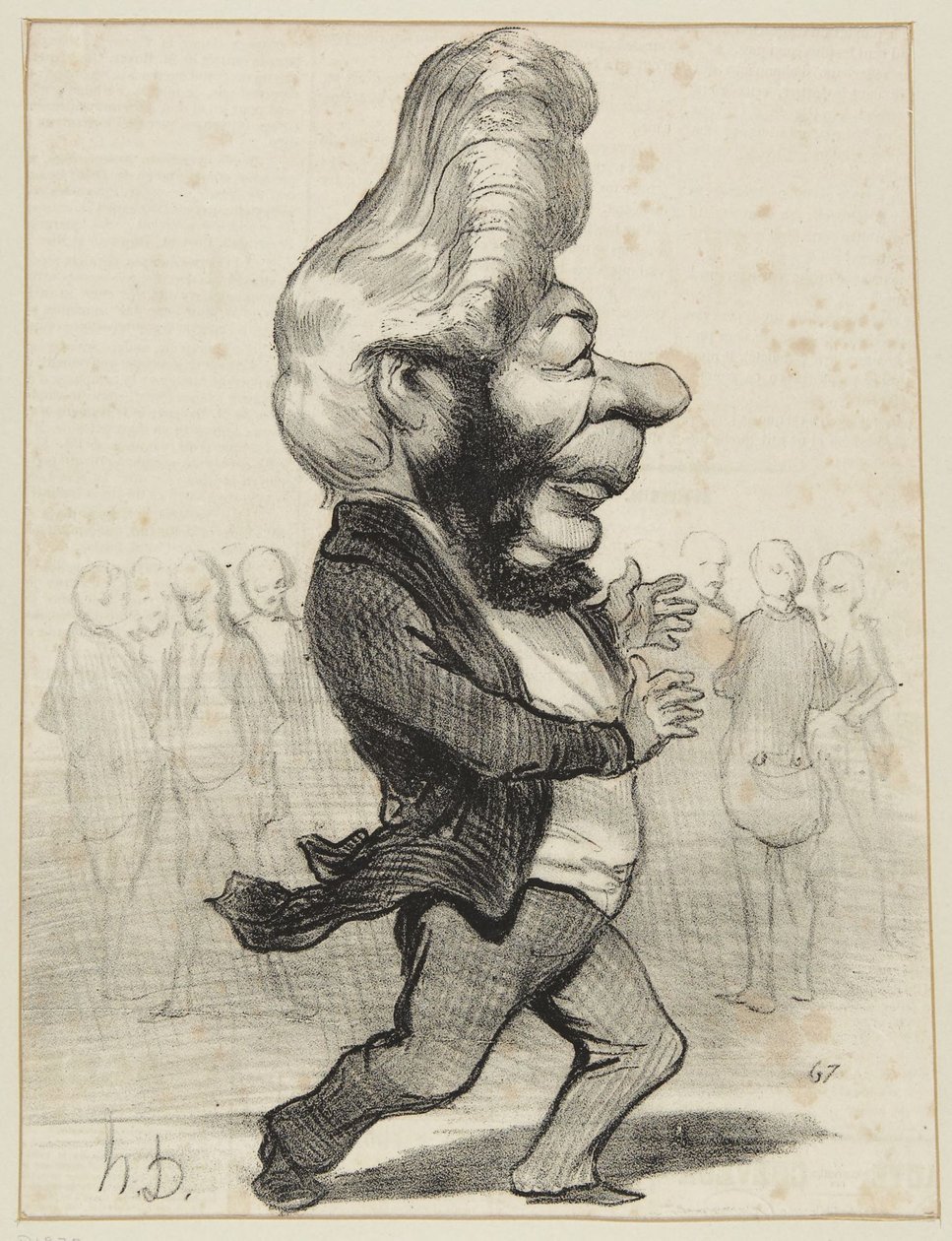 „Ferdinand Favre“ af Honoré Daumier