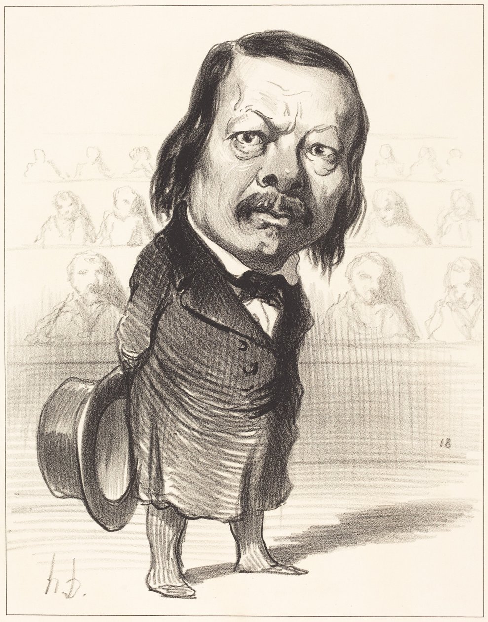 Ferdinand Flocon af Honoré Daumier