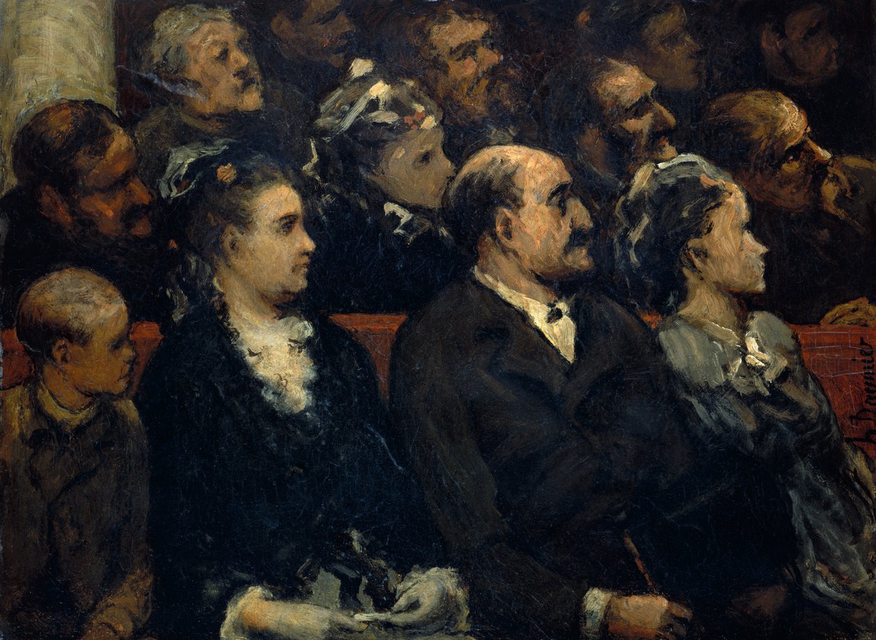 Fransk teater af Honoré Daumier