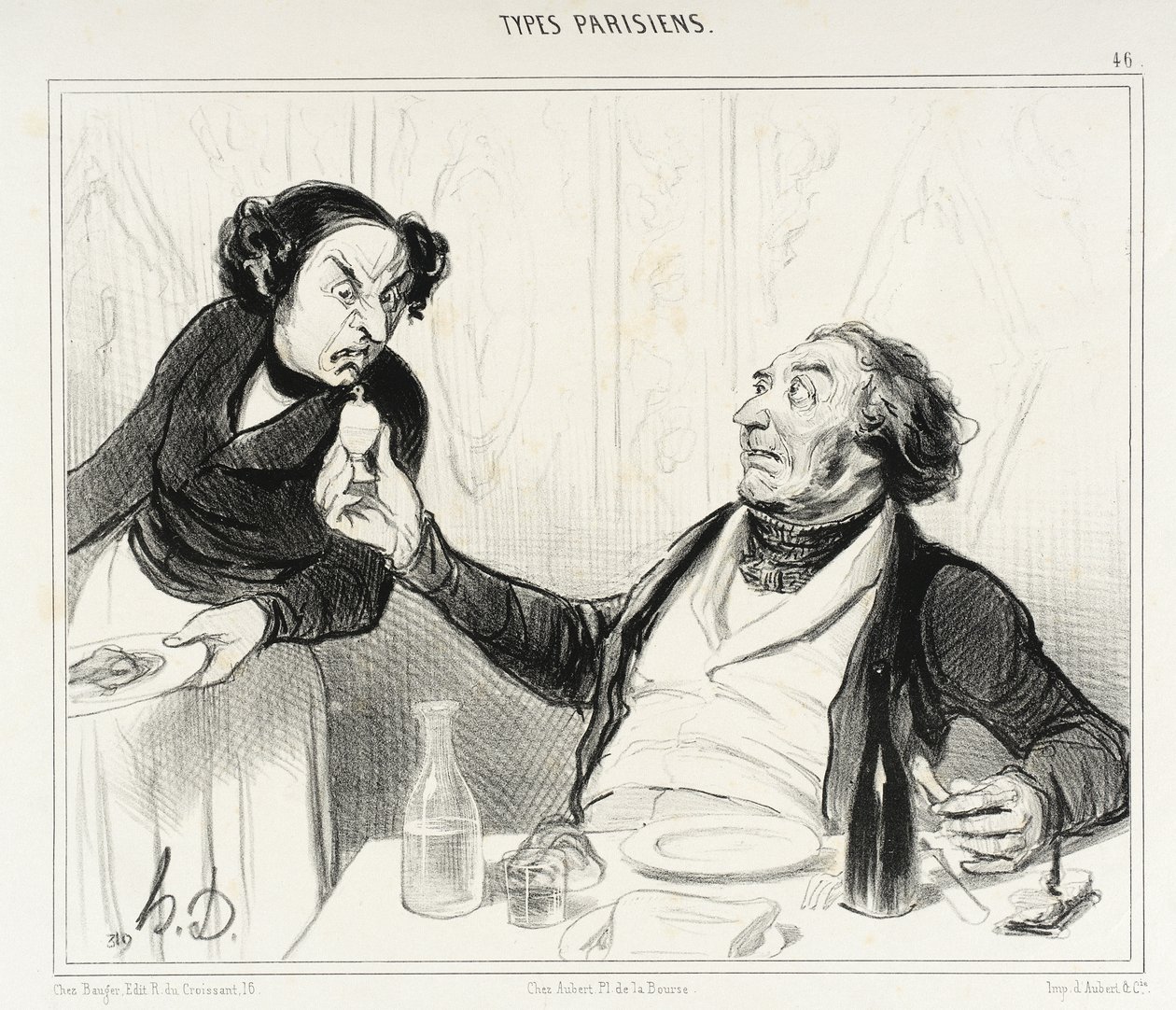 Tjener, hvad er det?... af Honoré Daumier