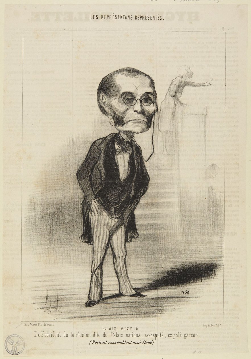 »Glais Bizoin« af Honoré Daumier