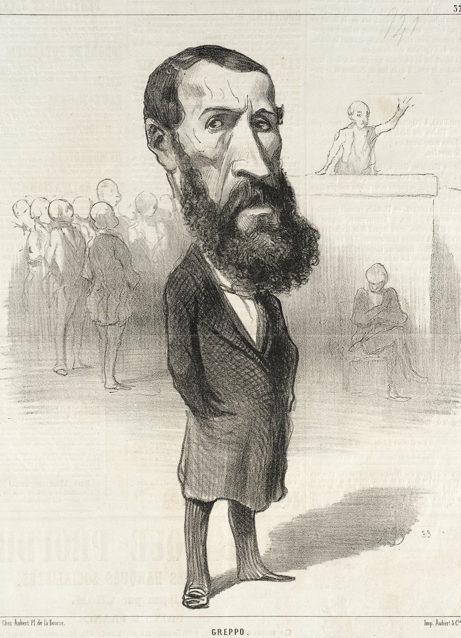 Greppo af Honoré Daumier
