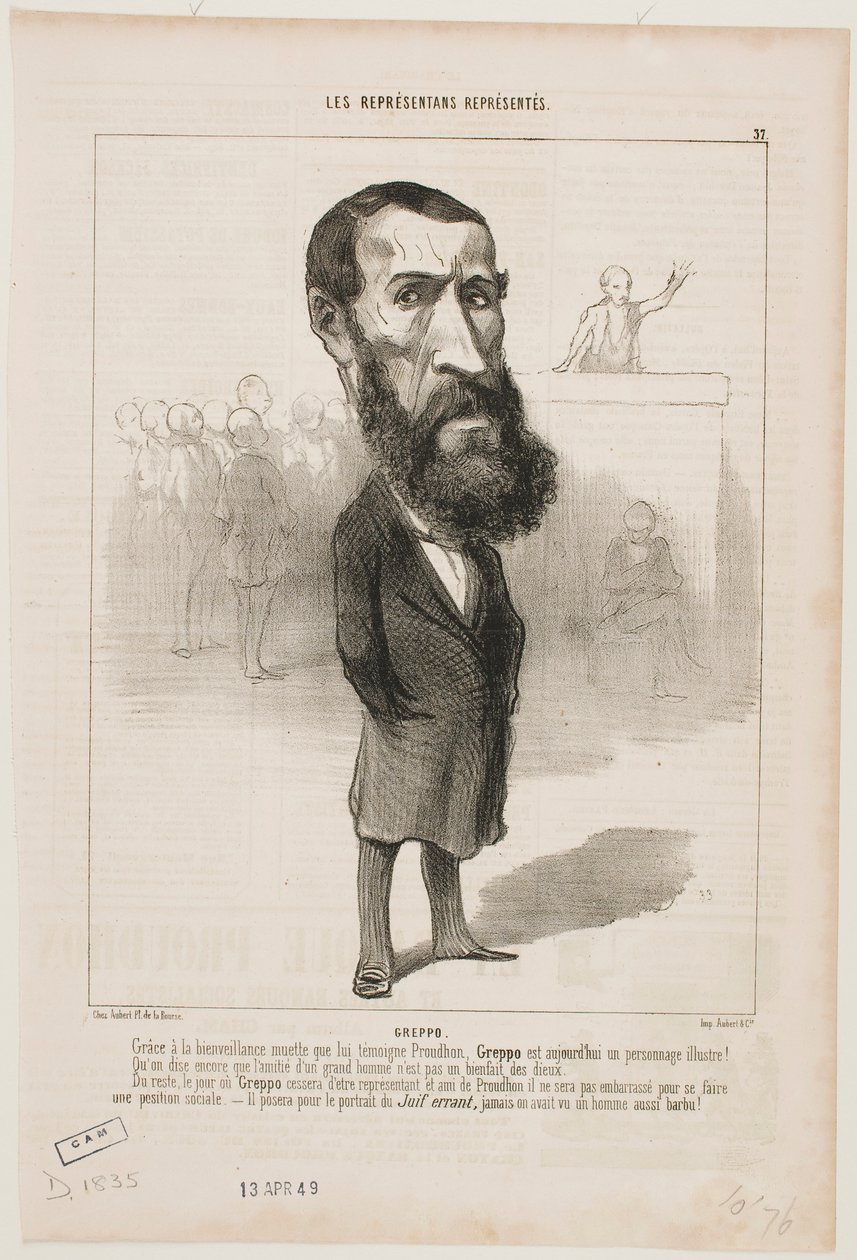 Greppo af Honoré Daumier