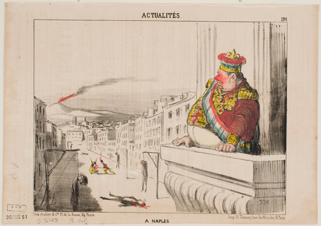 I Napoli af Honoré Daumier