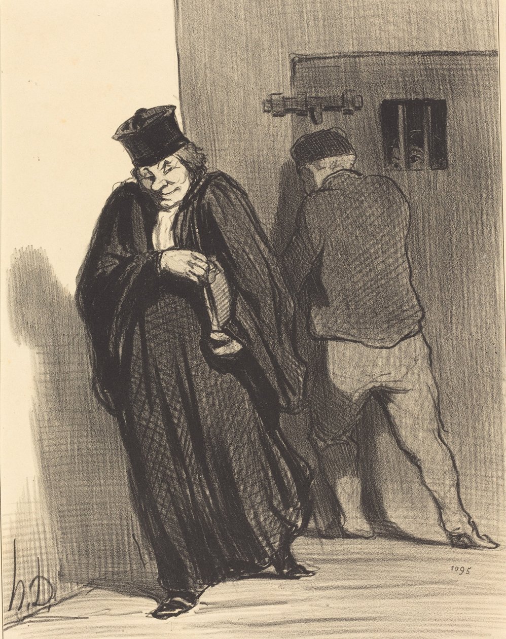 Det lader til... at min fyr er en stor skurk... af Honoré Daumier