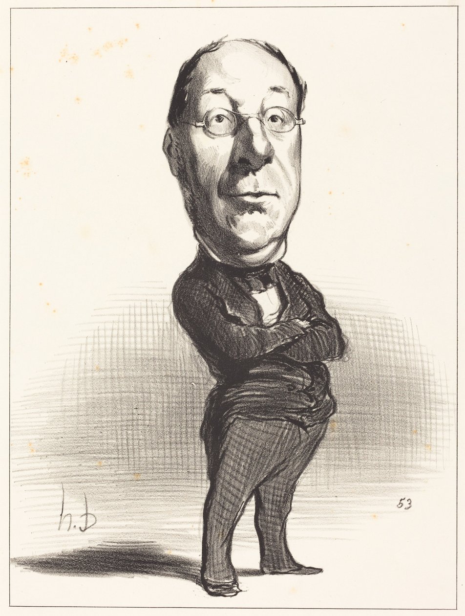 J.-B. Gustave de Laboulie af Honoré Daumier