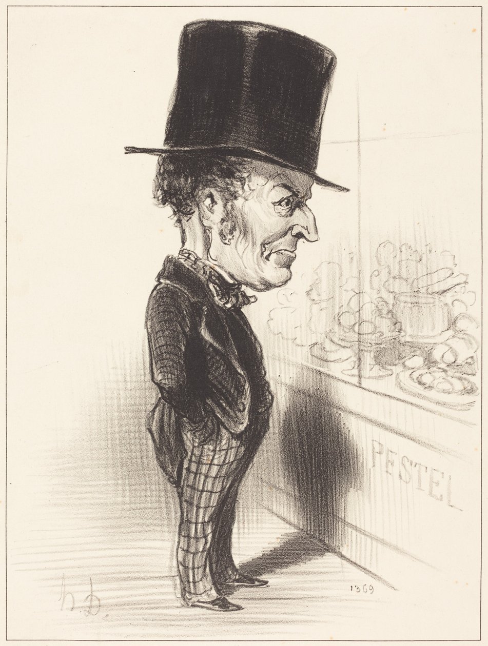 Jean Charles Besnard af Honoré Daumier