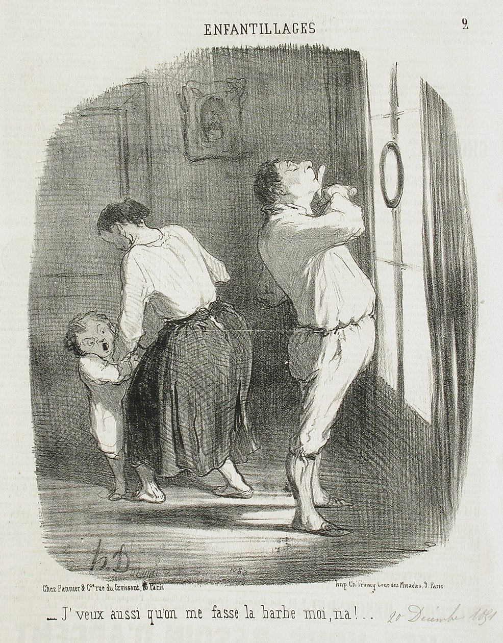 Jeg vil også have, at de laver nogle til mig ... af Honoré Daumier