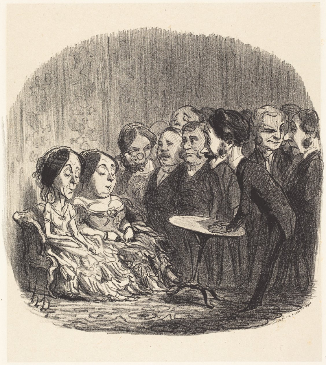 Poltergeisten af Honoré Daumier