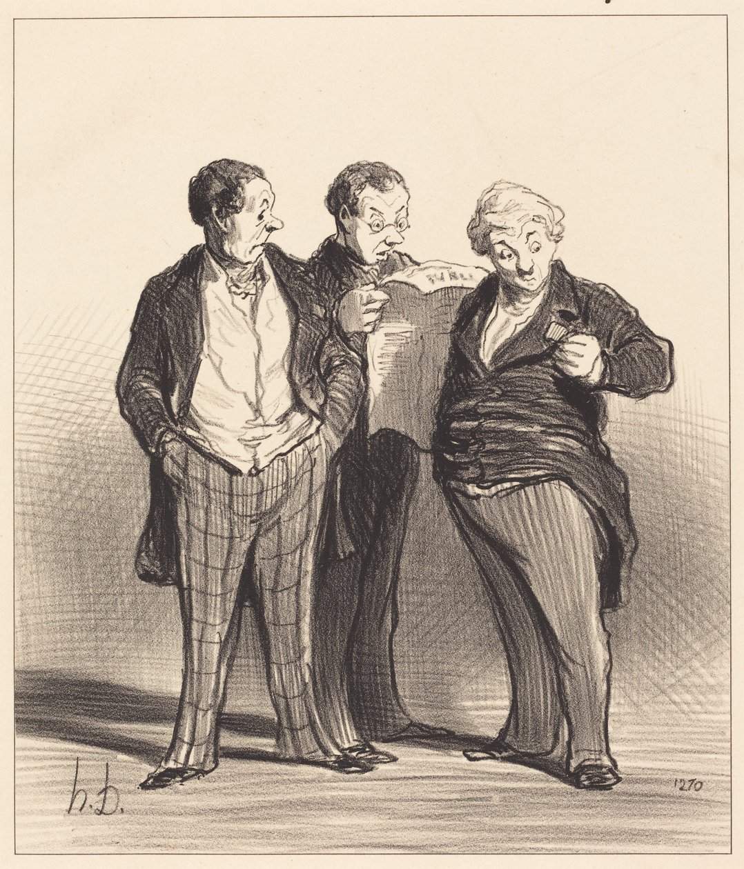 Forbuddet mod at bære dekorationer af Honoré Daumier