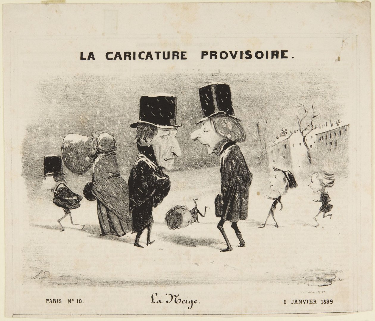 Sneen af Honoré Daumier
