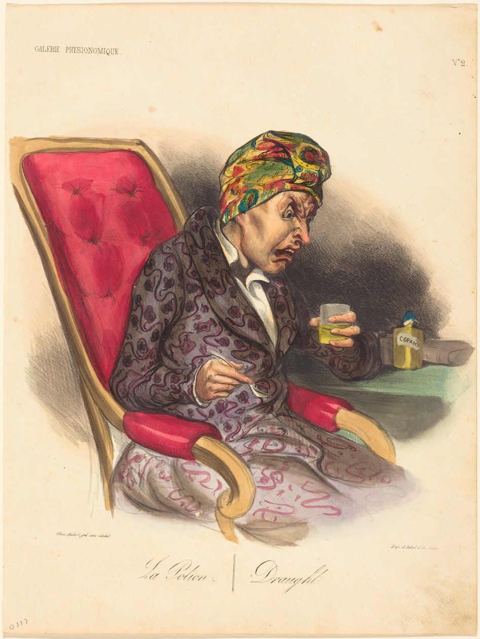 Trylledrikken af Honoré Daumier