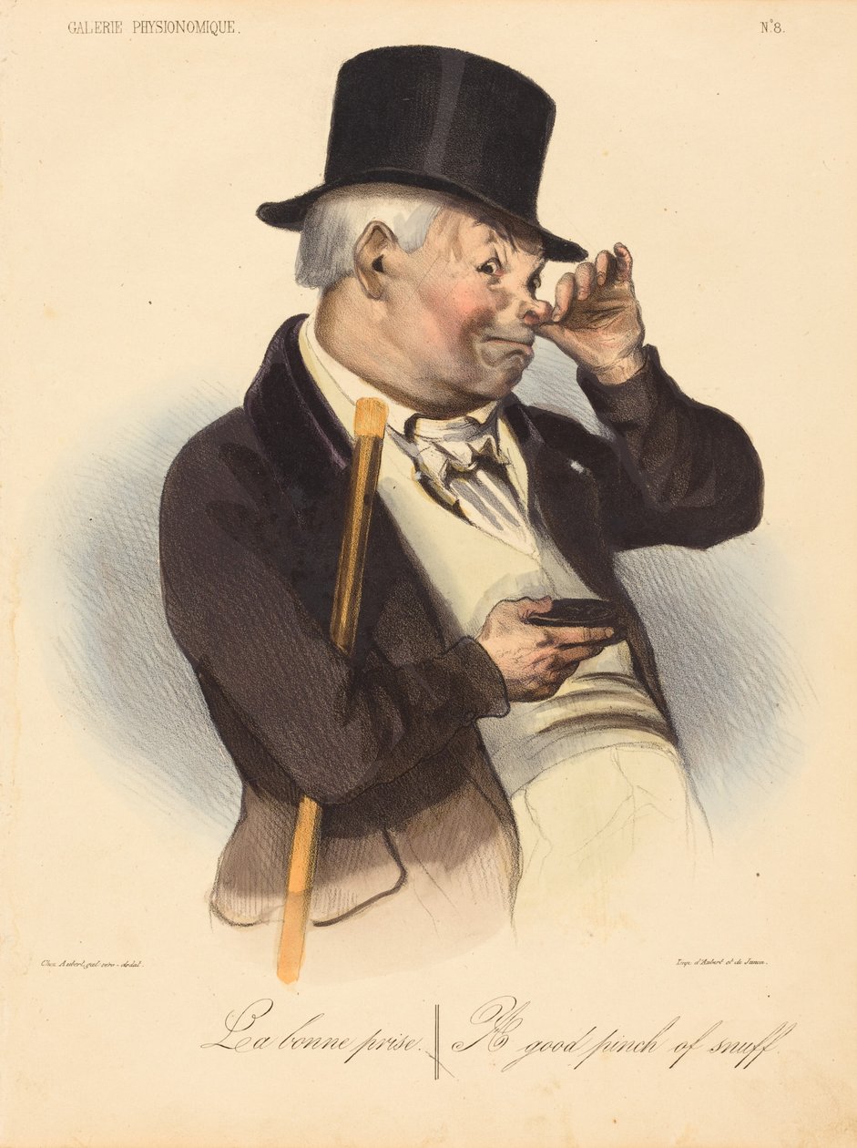 Det gode fangst af Honoré Daumier