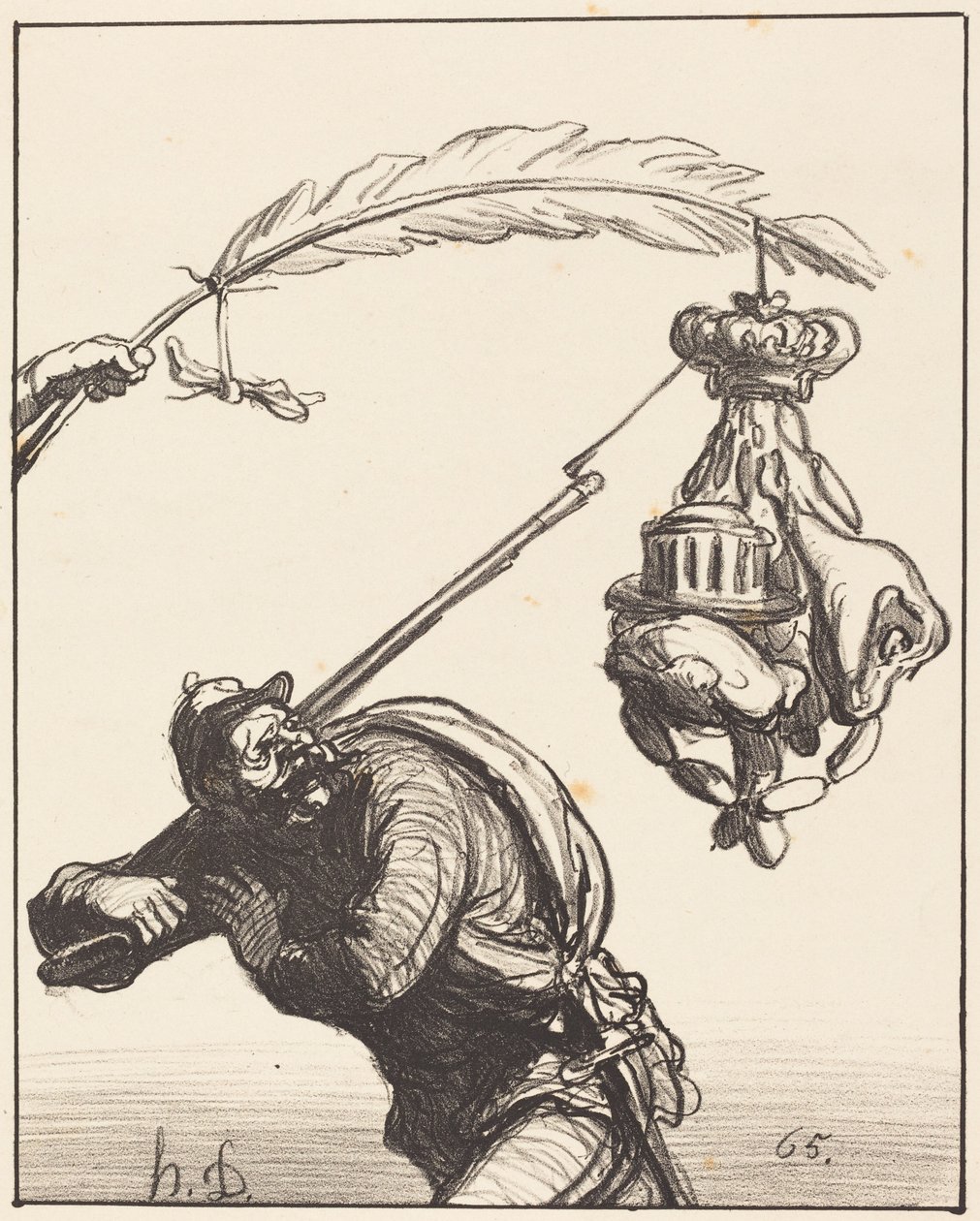 Fred for enhver pris af Honoré Daumier