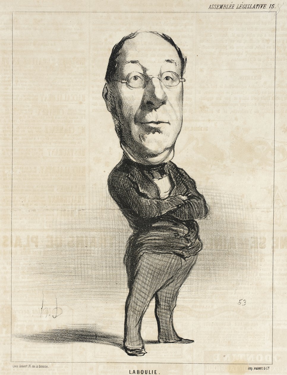 Laboulie af Honoré Daumier
