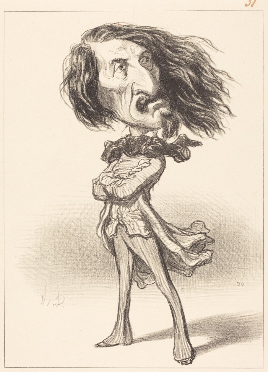 Lagrange af Honoré Daumier