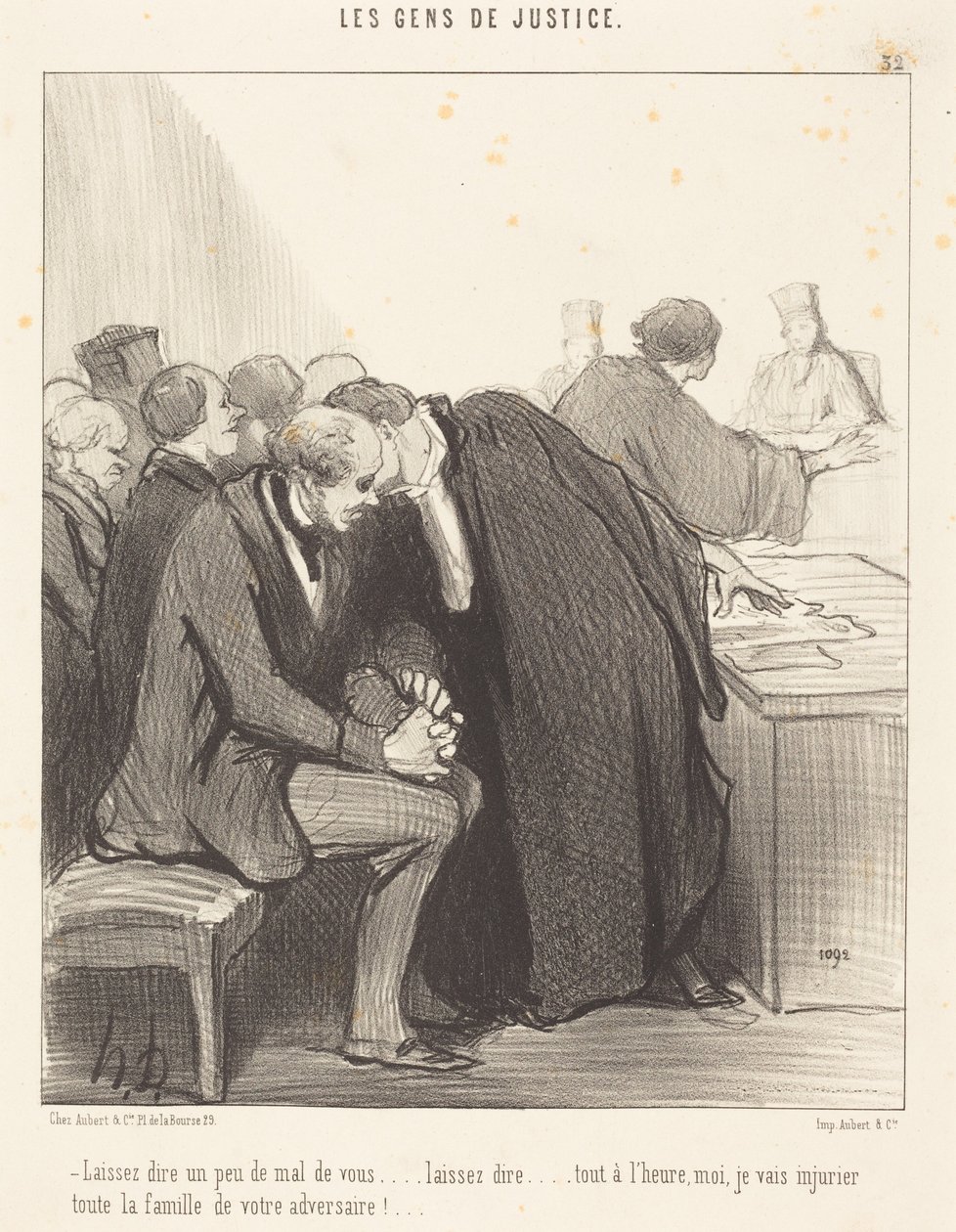 Lad dem sige lidt ondt om Dem... af Honoré Daumier