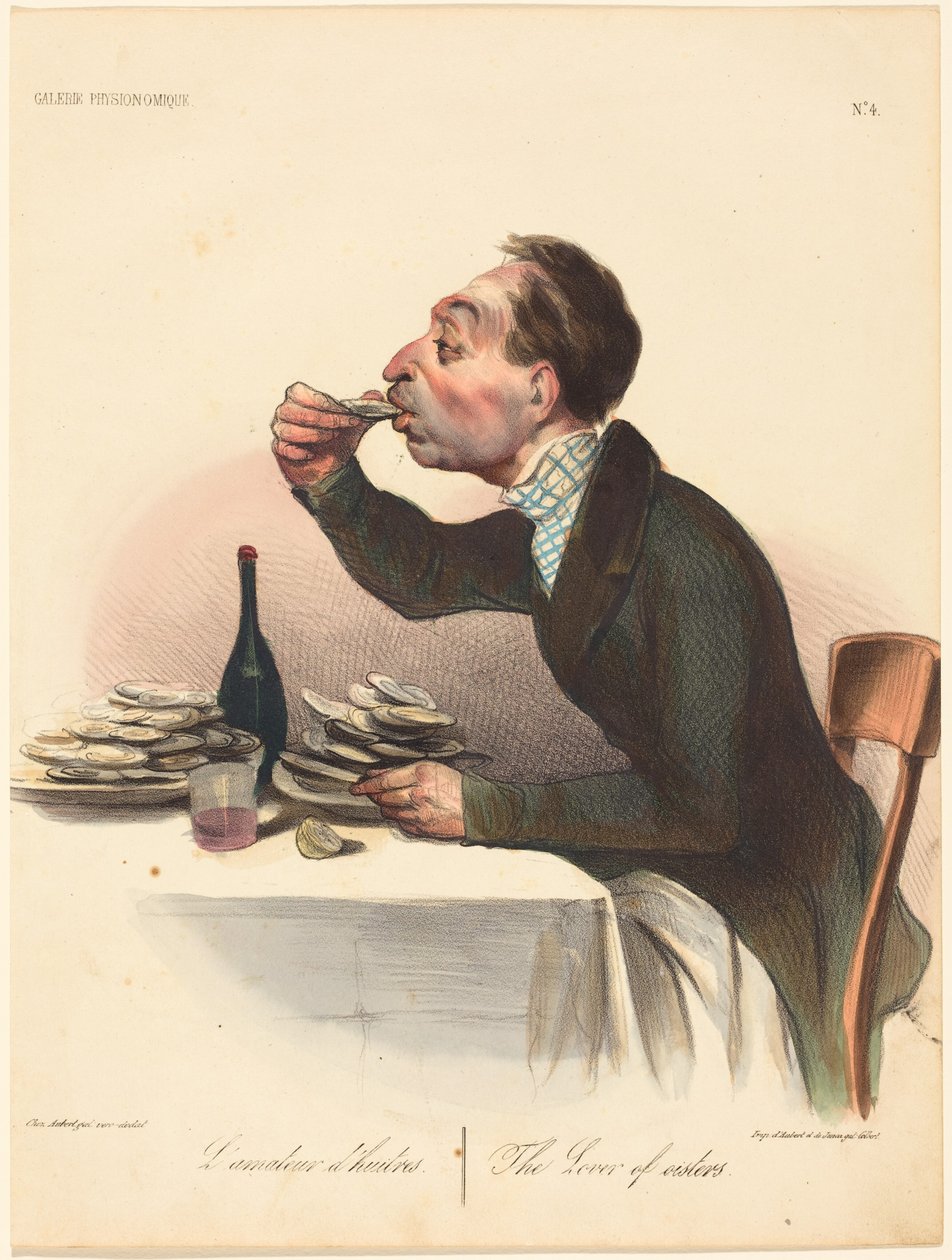 Østerselskeren af Honoré Daumier