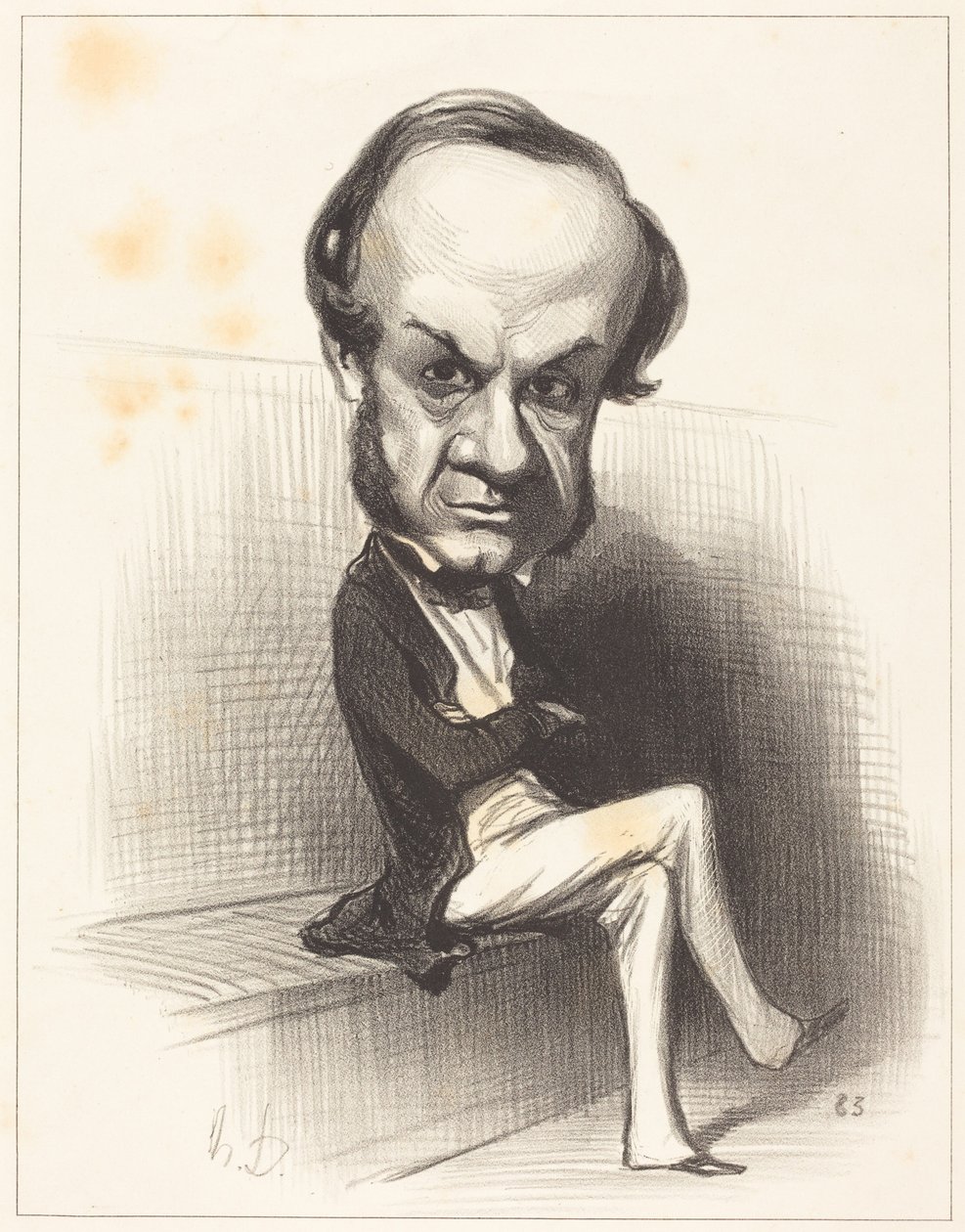 Lannes, hertug af Montebello af Honoré Daumier