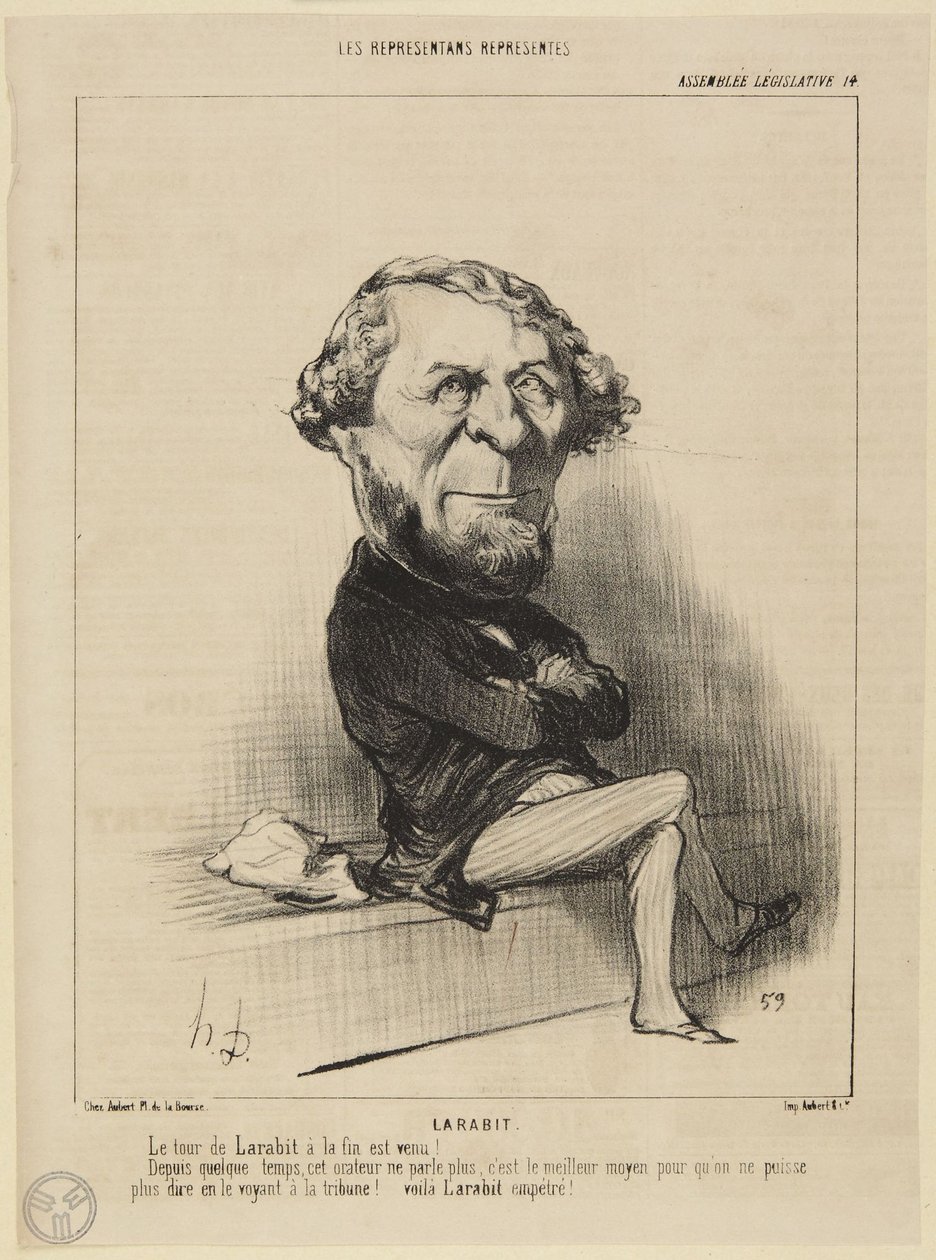 „Larabit“ af Honoré Daumier