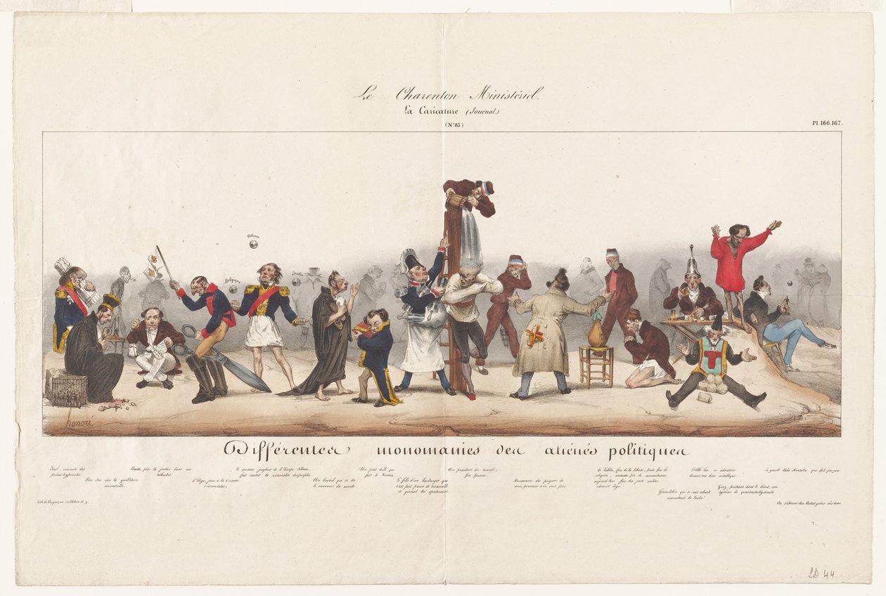 Det ministerielle Charenton af Honoré Daumier