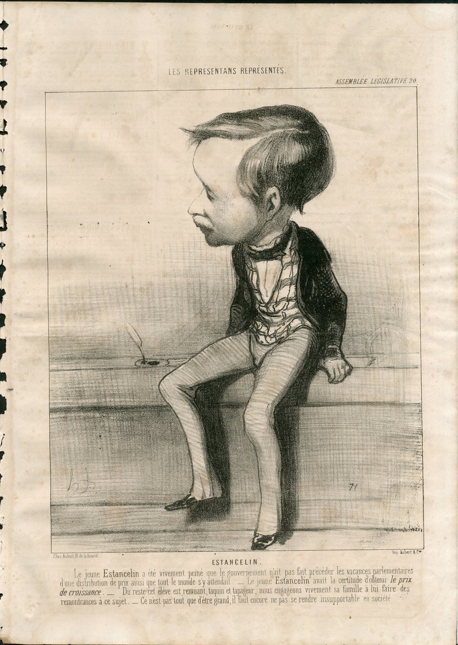 Charivari af Honoré Daumier