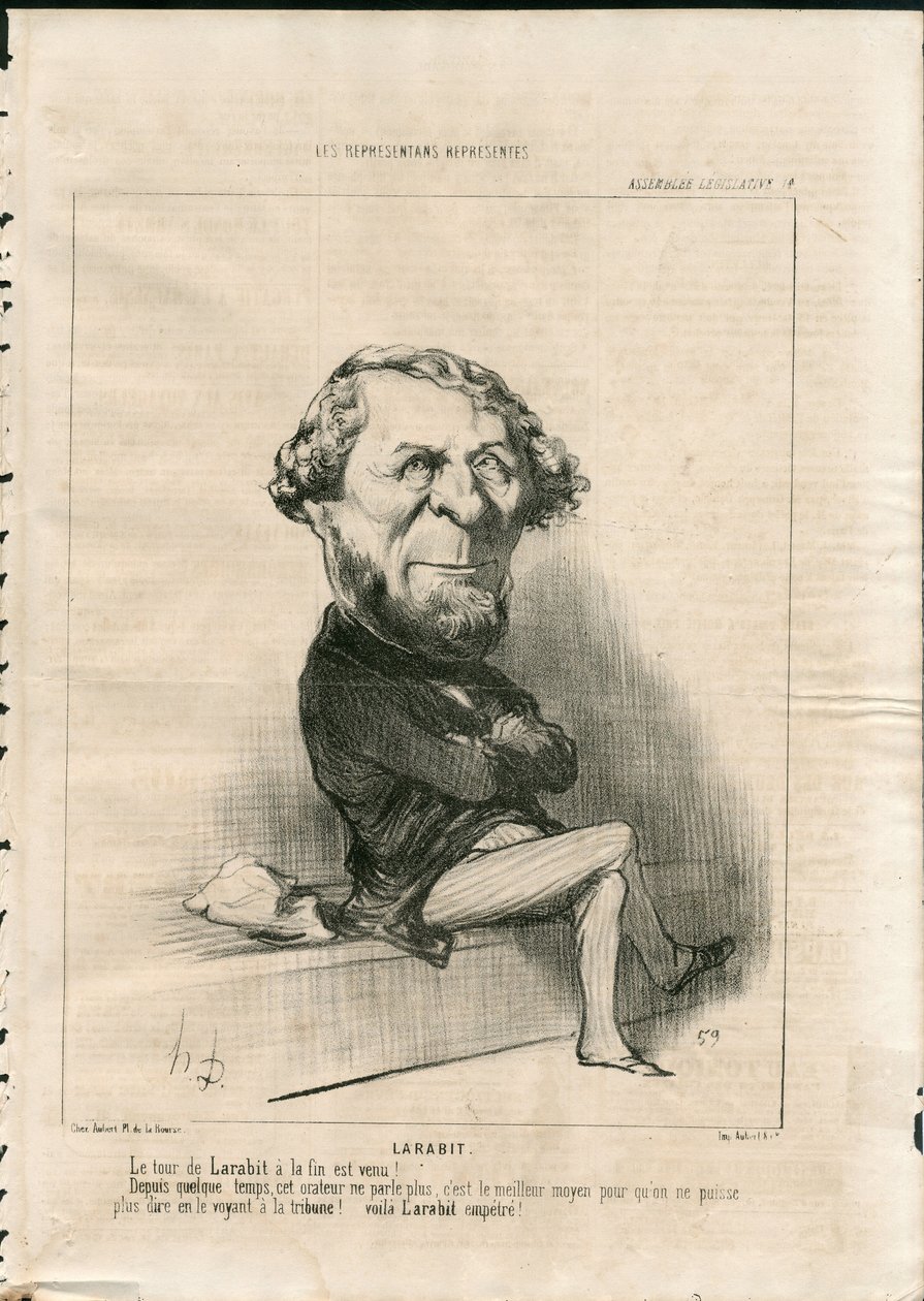 Charivari af Honoré Daumier