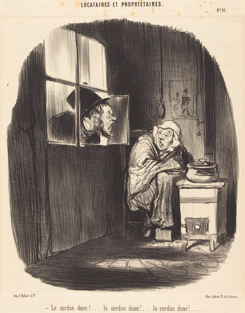Så snoren!... af Honoré Daumier