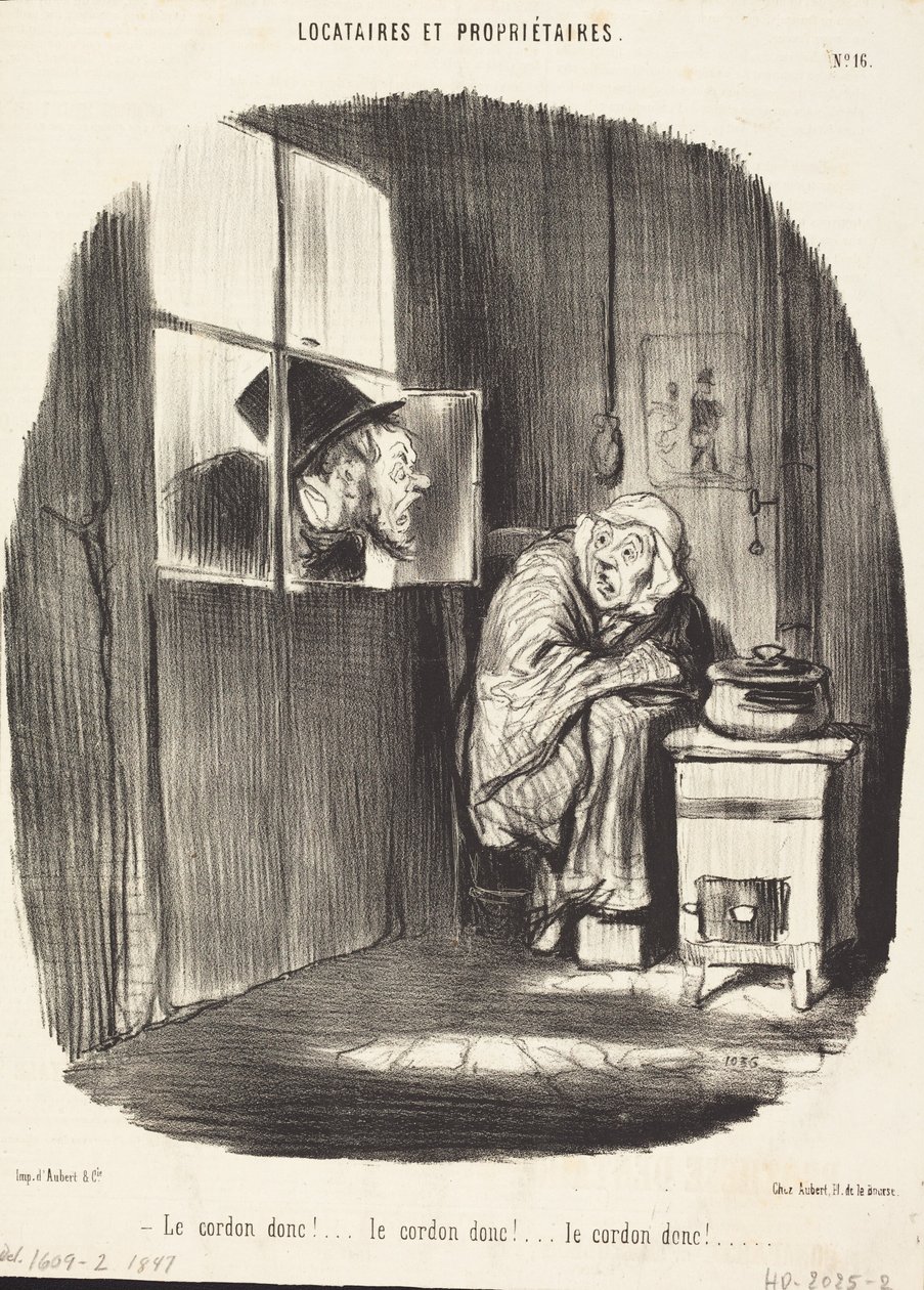 Så snoren!... af Honoré Daumier