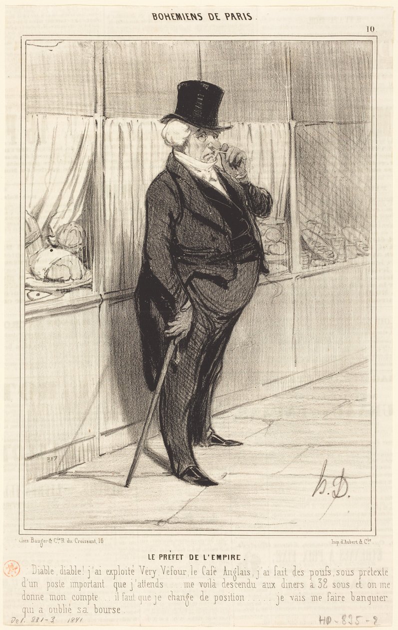 Imperiets præfekt af Honoré Daumier