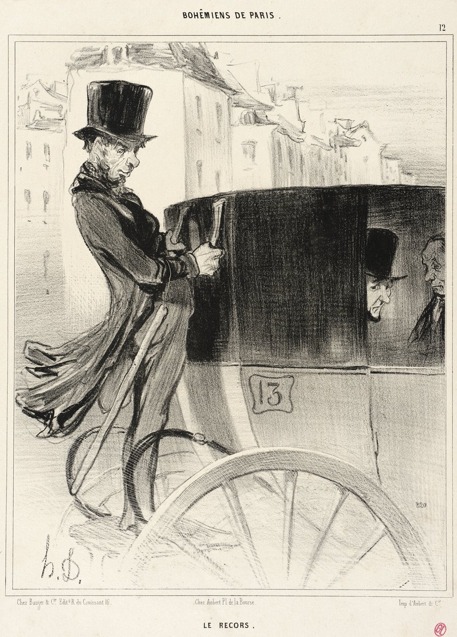 Le Recors af Honoré Daumier
