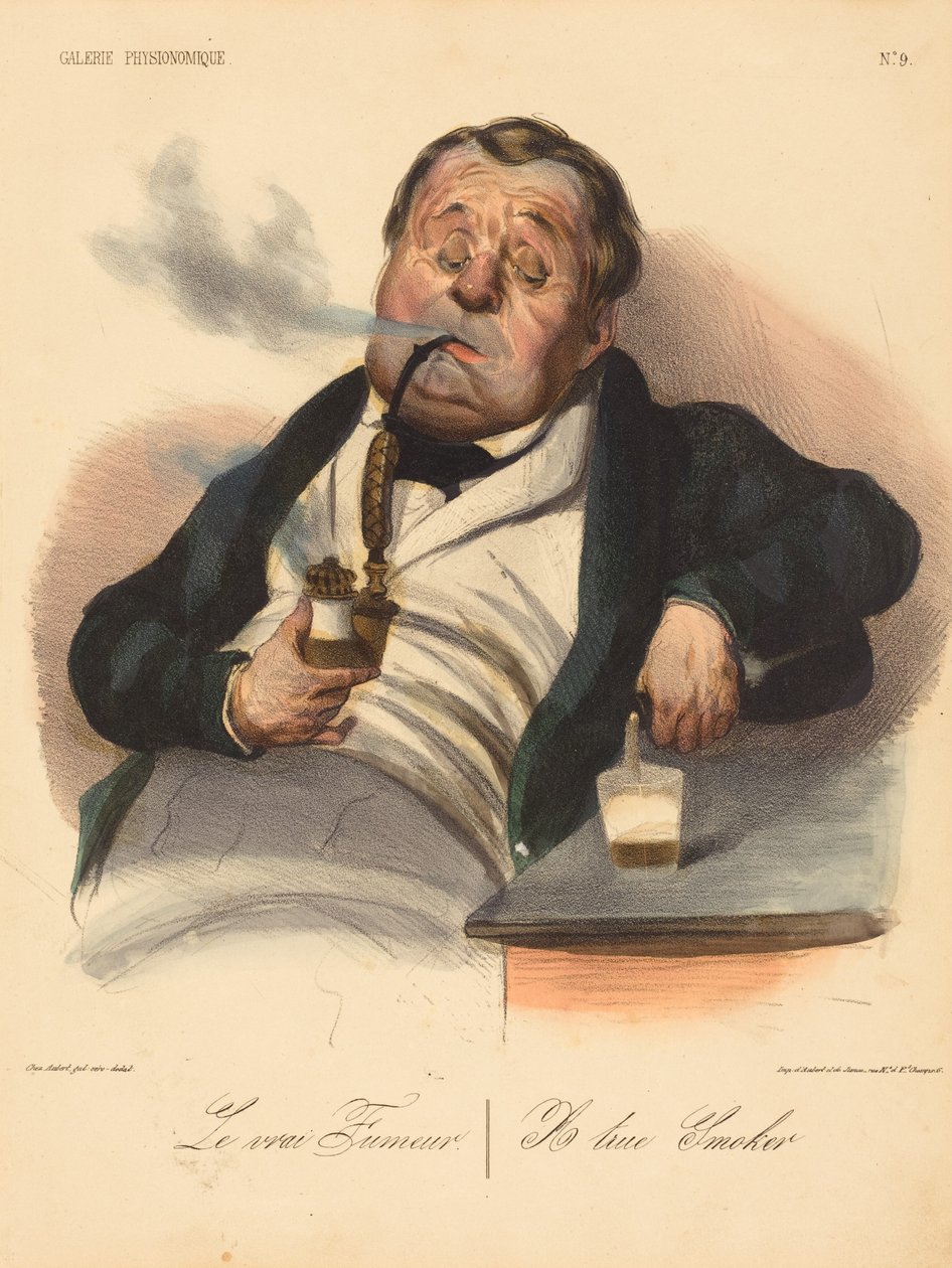 Den sande ryger af Honoré Daumier